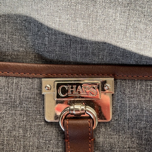 Chaps gray tote bag. - Picture 11 of 11